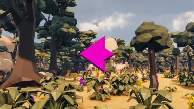 Sürdürülebilir kalkınma hedefleri için grafiksel kaynaklar biyolojik çeşitlilik büyüyen bir ekonomi ve ekoloji 3D yorumlama ve düşük polyester