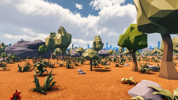 Sürdürülebilir kalkınma hedefleri, biyolojik çeşitlilik, büyüyen bir ekonomi ve ekoloji için grafiksel kaynaklar. 3B oluşturma ve düşük polyester