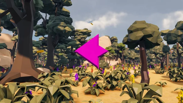 Sürdürülebilir kalkınma hedefleri için grafiksel kaynaklar biyolojik çeşitlilik büyüyen bir ekonomi ve ekoloji 3D yorumlama ve düşük polyester