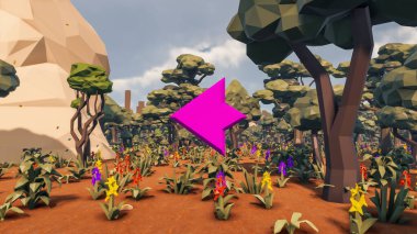 Sürdürülebilir kalkınma hedefleri için grafiksel kaynaklar biyolojik çeşitlilik büyüyen bir ekonomi ve ekoloji 3D yorumlama ve düşük polyester