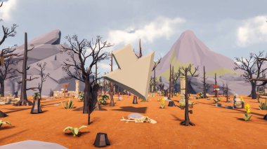 Sürdürülebilir kalkınma hedefleri için grafiksel kaynaklar biyolojik çeşitlilik büyüyen bir ekonomi ve ekoloji 3D yorumlama ve düşük polyester