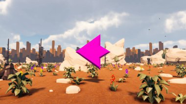 Sürdürülebilir kalkınma hedefleri için grafiksel kaynaklar biyolojik çeşitlilik büyüyen bir ekonomi ve ekoloji 3D yorumlama ve düşük polyester