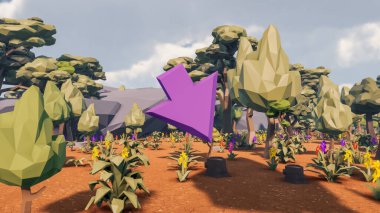 Sürdürülebilir kalkınma hedefleri için grafiksel kaynaklar biyolojik çeşitlilik büyüyen bir ekonomi ve ekoloji 3D yorumlama ve düşük polyester