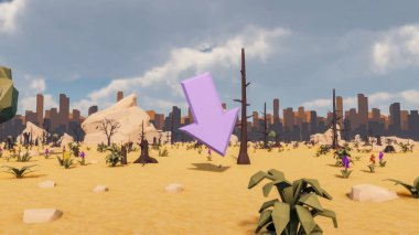 Sürdürülebilir kalkınma hedefleri için grafiksel kaynaklar biyolojik çeşitlilik büyüyen bir ekonomi ve ekoloji 3D yorumlama ve düşük polyester