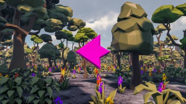 Sürdürülebilir kalkınma hedefleri için grafiksel kaynaklar biyolojik çeşitlilik büyüyen bir ekonomi ve ekoloji 3D yorumlama ve düşük polyester