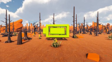 Sürdürülebilir kalkınma hedefleri için grafiksel kaynaklar biyolojik çeşitlilik büyüyen bir ekonomi ve ekoloji 3D yorumlama ve düşük polyester