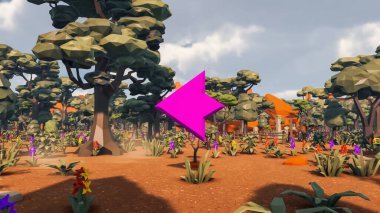 Sürdürülebilir kalkınma hedefleri için grafiksel kaynaklar biyolojik çeşitlilik büyüyen bir ekonomi ve ekoloji 3D yorumlama ve düşük polyester