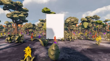 Sürdürülebilir kalkınma hedefleri için grafiksel kaynaklar biyolojik çeşitlilik büyüyen bir ekonomi ve ekoloji 3D yorumlama ve düşük polyester