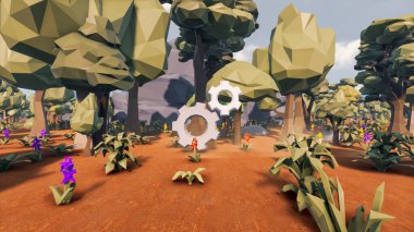 Sürdürülebilir kalkınma hedefleri için grafiksel kaynaklar biyolojik çeşitlilik büyüyen bir ekonomi ve ekoloji 3D yorumlama ve düşük polyester