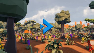 Sürdürülebilir kalkınma hedefleri için grafiksel kaynaklar biyolojik çeşitlilik büyüyen bir ekonomi ve ekoloji 3D yorumlama ve düşük polyester