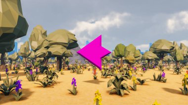 Sürdürülebilir kalkınma hedefleri için grafiksel kaynaklar biyolojik çeşitlilik büyüyen bir ekonomi ve ekoloji 3D yorumlama ve düşük polyester