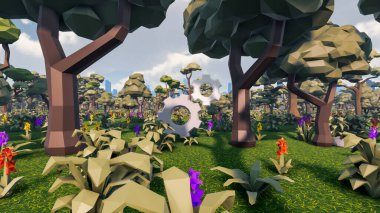 Sürdürülebilir kalkınma hedefleri için grafiksel kaynaklar biyolojik çeşitlilik büyüyen bir ekonomi ve ekoloji 3D yorumlama ve düşük polyester