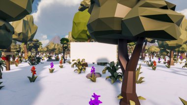 Sürdürülebilir kalkınma hedefleri için grafiksel kaynaklar biyolojik çeşitlilik büyüyen bir ekonomi ve ekoloji 3D yorumlama ve düşük polyester