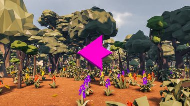 Sürdürülebilir kalkınma hedefleri için grafiksel kaynaklar biyolojik çeşitlilik büyüyen bir ekonomi ve ekoloji 3D yorumlama ve düşük polyester