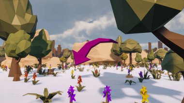 Sürdürülebilir kalkınma hedefleri için grafiksel kaynaklar biyolojik çeşitlilik büyüyen bir ekonomi ve ekoloji 3D yorumlama ve düşük polyester