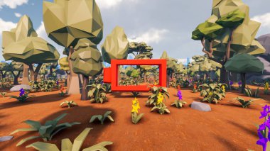 Sürdürülebilir kalkınma hedefleri için grafiksel kaynaklar biyolojik çeşitlilik büyüyen bir ekonomi ve ekoloji 3D yorumlama ve düşük polyester