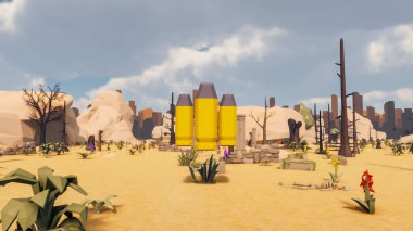 Sürdürülebilir kalkınma hedefleri için grafiksel kaynaklar biyolojik çeşitlilik büyüyen bir ekonomi ve ekoloji 3D yorumlama ve düşük polyester