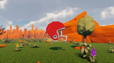 Sürdürülebilir kalkınma hedefleri için grafiksel kaynaklar biyolojik çeşitlilik büyüyen bir ekonomi ve ekoloji 3D yorumlama ve düşük polyester