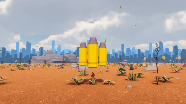 Sürdürülebilir kalkınma hedefleri için grafiksel kaynaklar biyolojik çeşitlilik büyüyen bir ekonomi ve ekoloji 3D yorumlama ve düşük polyester