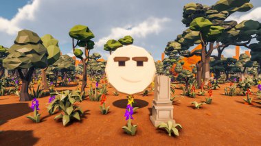 Sürdürülebilir kalkınma hedefleri için grafiksel kaynaklar biyolojik çeşitlilik büyüyen bir ekonomi ve ekoloji 3D yorumlama ve düşük polyester