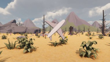 Sürdürülebilir kalkınma hedefleri için grafiksel kaynaklar biyolojik çeşitlilik büyüyen bir ekonomi ve ekoloji 3D yorumlama ve düşük polyester