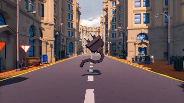 Sürdürülebilir kalkınma hedefleri için grafiksel kaynaklar biyolojik çeşitlilik büyüyen bir ekonomi ve ekoloji 3D yorumlama ve düşük polyester