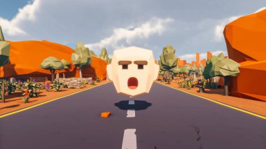 Sürdürülebilir kalkınma hedefleri için grafiksel kaynaklar biyolojik çeşitlilik büyüyen bir ekonomi ve ekoloji 3D yorumlama ve düşük polyester