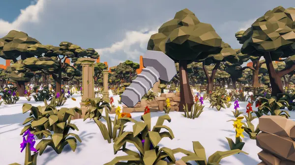 Sürdürülebilir kalkınma hedefleri için grafiksel kaynaklar biyolojik çeşitlilik büyüyen bir ekonomi ve ekoloji 3D yorumlama ve düşük polyester