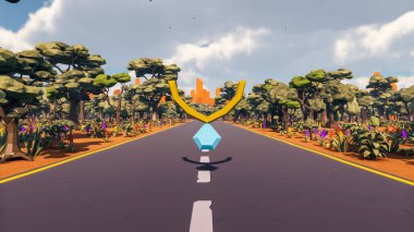 Sürdürülebilir kalkınma hedefleri için grafiksel kaynaklar biyolojik çeşitlilik büyüyen bir ekonomi ve ekoloji 3D yorumlama ve düşük polyester