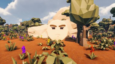 Sürdürülebilir kalkınma hedefleri için grafiksel kaynaklar biyolojik çeşitlilik büyüyen bir ekonomi ve ekoloji 3D yorumlama ve düşük polyester