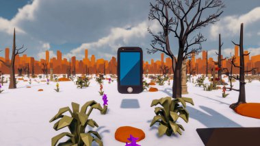 Sürdürülebilir kalkınma hedefleri için grafiksel kaynaklar biyolojik çeşitlilik büyüyen bir ekonomi ve ekoloji 3D yorumlama ve düşük polyester