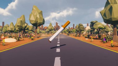 Sürdürülebilir kalkınma hedefleri için grafiksel kaynaklar biyolojik çeşitlilik büyüyen bir ekonomi ve ekoloji 3D yorumlama ve düşük polyester