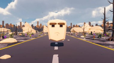 Sürdürülebilir kalkınma hedefleri için grafiksel kaynaklar biyolojik çeşitlilik büyüyen bir ekonomi ve ekoloji 3D yorumlama ve düşük polyester