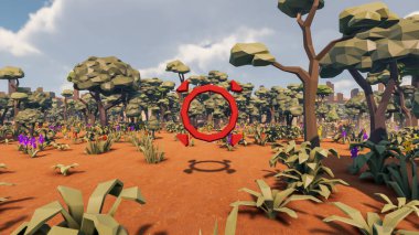 Sürdürülebilir kalkınma hedefleri için grafiksel kaynaklar biyolojik çeşitlilik büyüyen bir ekonomi ve ekoloji 3D yorumlama ve düşük polyester