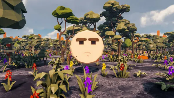 Landscape influence with communicate and campanies for wellness 3d render