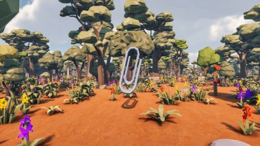 Landscape social with direct-to-consumer and containers for products 3d render