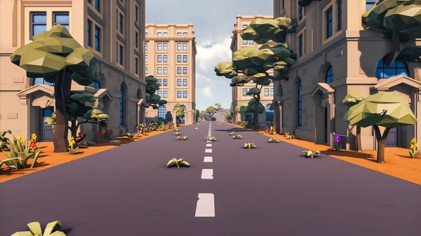 Landscape impactful with innovates and wellness and delivery 3d render