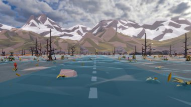 Landscape opportunities with wellness and opportunities and vital 3d render