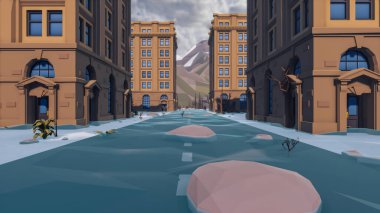 Landscape opportunities with wellness and opportunities and vital 3d render