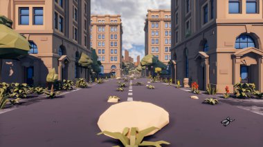 Landscape opportunities with wellness and opportunities and vital 3d render