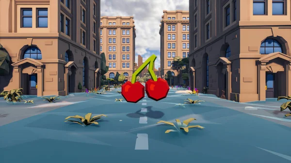 Landscape opportunities with wellness and opportunities and vital 3d render