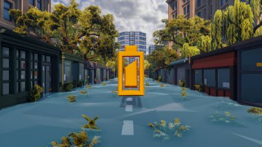 Sürdürülebilir kalkınma hedefleri için grafiksel kaynaklar biyolojik çeşitlilik büyüyen bir ekonomi ve ekoloji 3D yorumlama ve düşük polyester