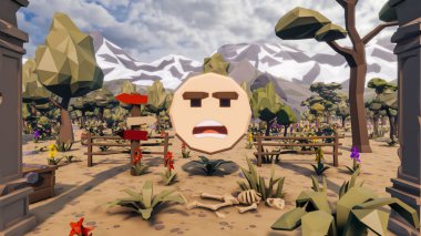 Sürdürülebilir kalkınma hedefleri için grafiksel kaynaklar biyolojik çeşitlilik büyüyen bir ekonomi ve ekoloji 3D yorumlama ve düşük polyester