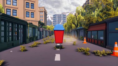 Sürdürülebilir kalkınma hedefleri için grafiksel kaynaklar biyolojik çeşitlilik büyüyen bir ekonomi ve ekoloji 3D yorumlama ve düşük polyester