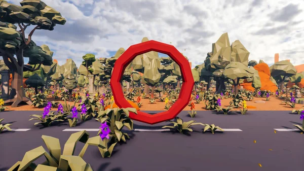 Sürdürülebilir kalkınma hedefleri için grafiksel kaynaklar biyolojik çeşitlilik büyüyen bir ekonomi ve ekoloji 3D yorumlama ve düşük polyester