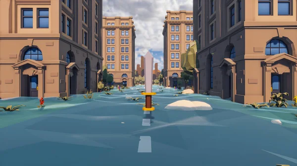 Sürdürülebilir kalkınma hedefleri için grafiksel kaynaklar biyolojik çeşitlilik büyüyen bir ekonomi ve ekoloji 3D yorumlama ve düşük polyester