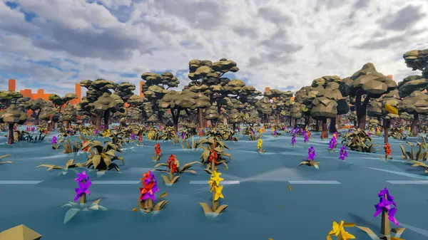 Sürdürülebilir kalkınma hedefleri için grafiksel kaynaklar biyolojik çeşitlilik büyüyen bir ekonomi ve ekoloji 3D yorumlama ve düşük polyester