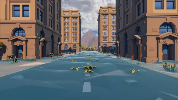 Sürdürülebilir kalkınma hedefleri için grafiksel kaynaklar biyolojik çeşitlilik büyüyen bir ekonomi ve ekoloji 3D yorumlama ve düşük polyester