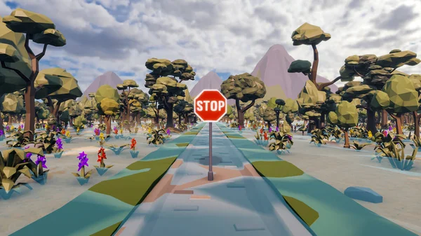 Sürdürülebilir kalkınma hedefleri için grafiksel kaynaklar biyolojik çeşitlilik büyüyen bir ekonomi ve ekoloji 3D yorumlama ve düşük polyester