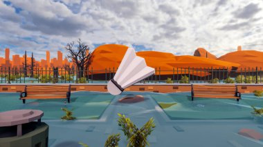 Sürdürülebilir kalkınma hedefleri için grafiksel kaynaklar biyolojik çeşitlilik büyüyen bir ekonomi ve ekoloji 3D yorumlama ve düşük polyester